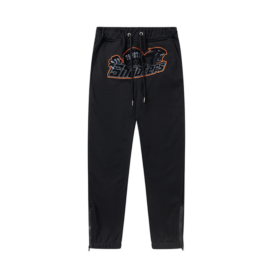 Trapstar Shooters 2.0 Kapuzen-Trainingsanzug Schwarz: Urbaner Streetwear-Style