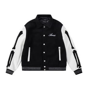 Amiri Monogramm Designer Jacke – Luxuriöser Herren Streetwear Rock'n'Roll Stil