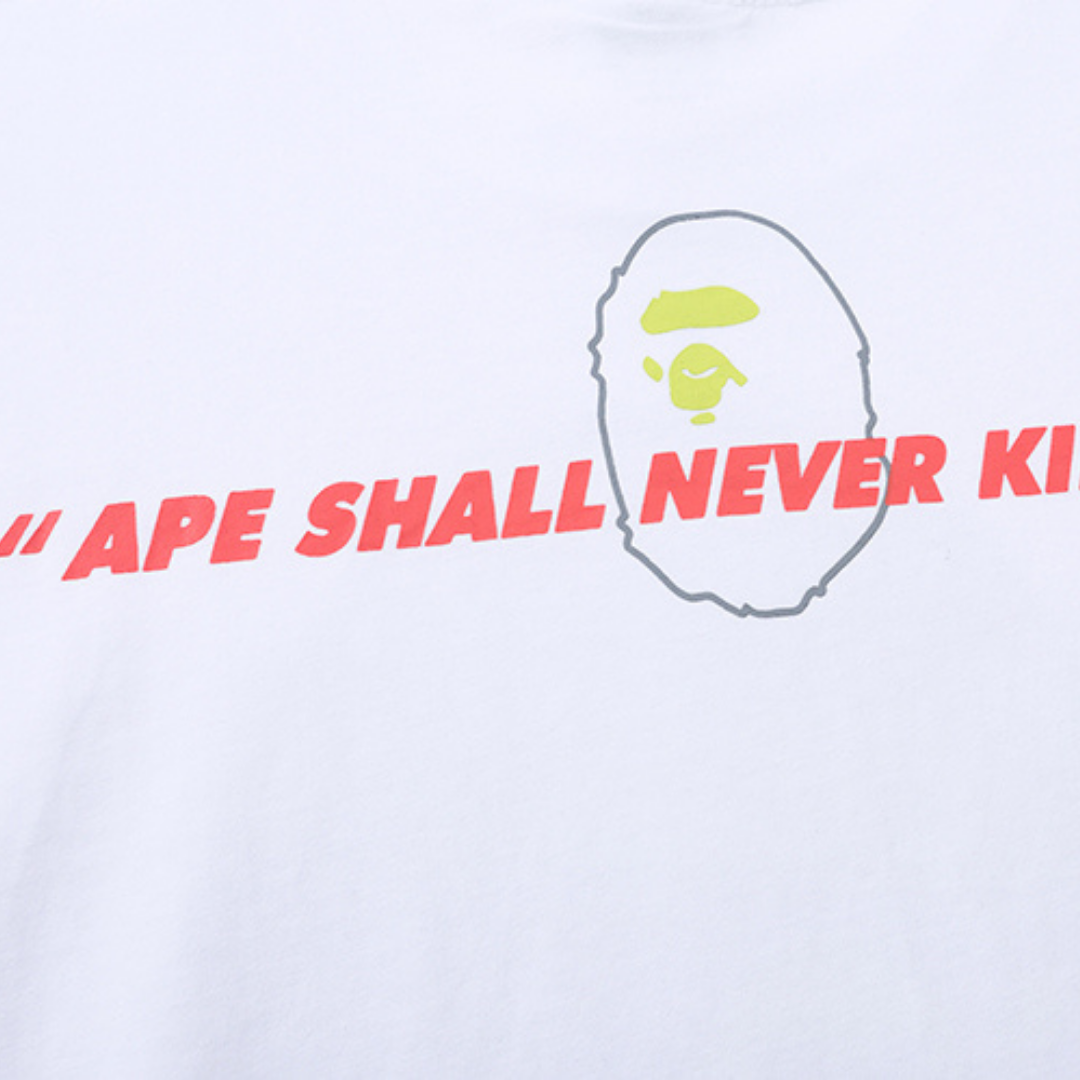 Exklusives BAPE Streetwear T-Shirt: Hochwertige Baumwolle, Stylisch, Bequem, Original Design