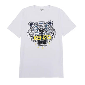 Kenzo Herren Designer T-Shirt mit Tiger-Logo Hochwertiges Baumwoll-Shirt
