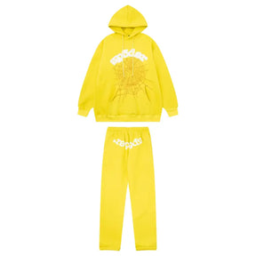 SP5DER Premium Streetwear Trainingsanzug Bequem Stylisch Lässiger Freizeit Set Hochwertig