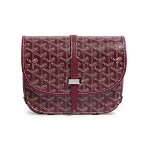 Exklusive Goyard Monogramm Tote Tasche – Luxuriöser Stil, Handgefertigt, Weinrot