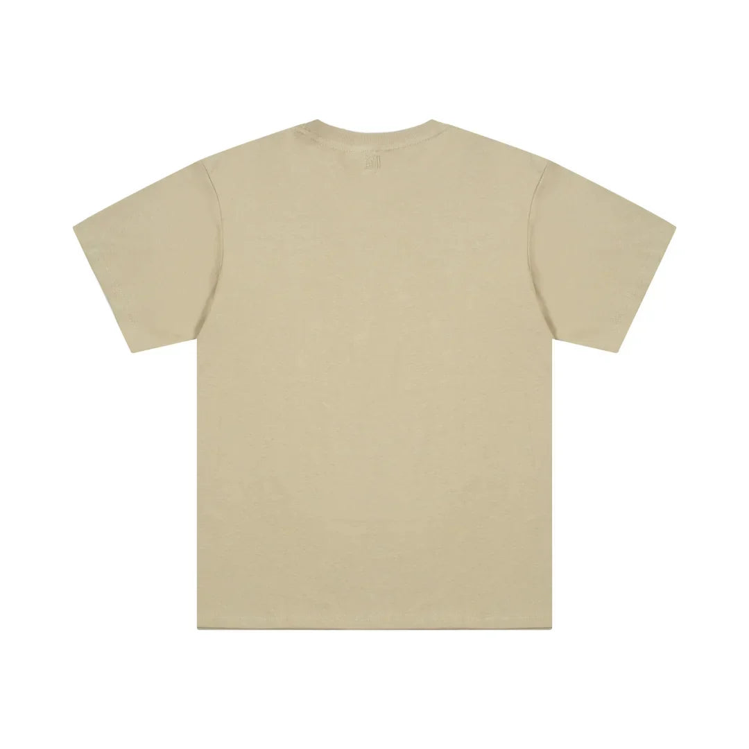 AMI Paris Unisex Baumwoll T-Shirt mit Herz-Logo – Luxuriöser Designer Komfort