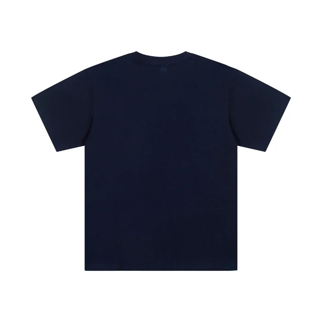 AMI Paris Unisex T-Shirt: Zeitloses Design, Hoher Tragekomfort, Paris Chic