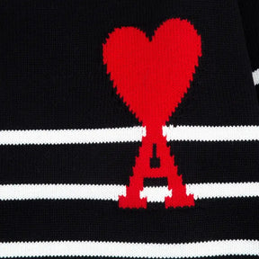 AMI Paris Herzlogo Strickpullover – Luxuriöser Unisex Designer Pullover für Komfort & Stil