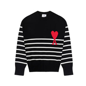 AMI Paris Unisex Designer Pullover – Eleganter, Zeitloser Strick für Höchsten Komfort