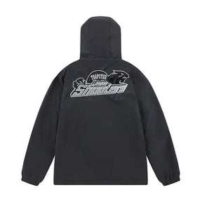 Trapstar London Shooters Reflektierende Schwarze Windjacke – Stylisch & Wetterfest