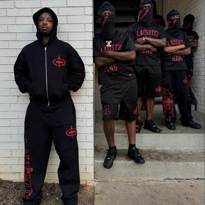 Corteiz Slaughter Gang Urban Trainingsanzug Set – Bequem, Stilvoll, Exklusiver Streetwear