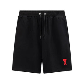 Ami Paris Elegante Casual Shorts für Herren – Hochwertige Baumwolle, Bequeme Passform