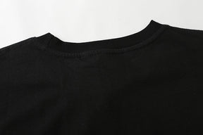 Exklusives Palm Angels Shanghai Logo T-Shirt Herren Baumwolle Schwarz Kurzarm