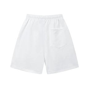 Essentials Fear of God Weiße Shorts: Bequemer Minimalistischer Streetwear-Stil für Sommer