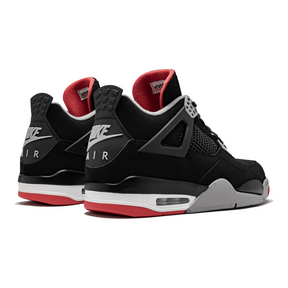 Air Jordan 4 Retro "Bred 2019" Klassische Herren Sneaker mit Nike Air Branding