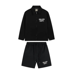 Gallery Dept. Designer Streetwear Kurz-Set – Lässiger Stil, Handbemalt, Einzigartig