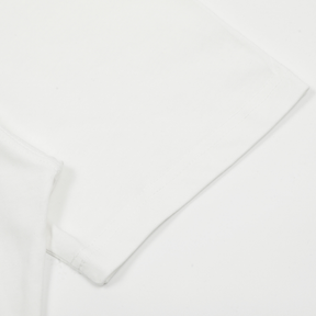 AMI Paris Unisex T-Shirt aus Baumwolle mit Herzlogo – Luxuriöses Designer Basic