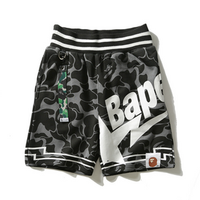BAPE Streetwear Shorts Unisex – Ikonisches Japanisches Affen-Logo Design – Exklusiver Komfort