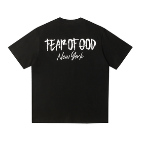 Essentials Fear of God New York T-Shirt – Premium Baumwolle Oversize Fit Herren