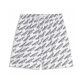Essentials FOG Weiße Baumwollshorts für Herren – Bequeme Streetwear mit lockerer Passform