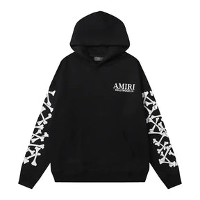 Amiri Bones Hoodie für Herren: Luxuriöser Streetwear mit ikonischem Skelett-Design