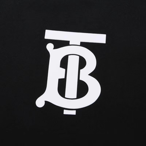 Exklusives Burberry T-Shirt Herren Baumwolle Klassisches Logo Design Kurzarm Luxus Top