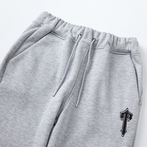 Trapstar V-Stripe Kapuzen-Trainingsanzug Blau – Bequem, Stylisch, Urbaner Look