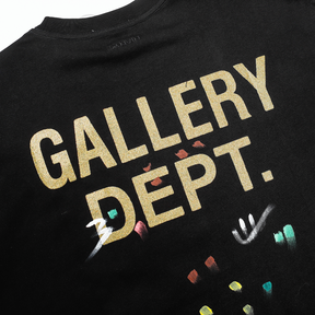 LNVN x Gallery Dept. Handbemaltes Streetwear T-Shirt: Künstlerisches Oversize Design aus Baumwolle