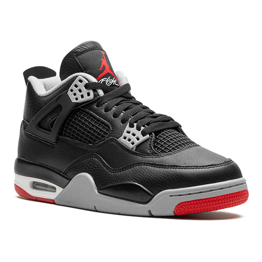 Air Jordan 4 Bred Reimagined Sneaker: Kult-Design mit Premium-Leder-Upgrade
