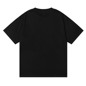 Luxuriöses Amiri M.A Bar T-Shirt Herren Baumwolle Designer Streetwear Schwarz