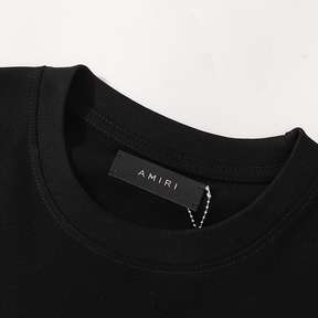 Amiri Drachen T-Shirt: Luxuriöses Designer Baumwoll-T-Shirt Streetwear Herren