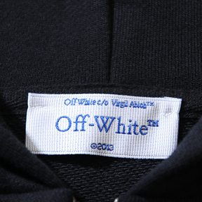 OFF-WHITE Exklusiver Monogramm Hoodie – Luxuriöser Streetwear Stil für Herren