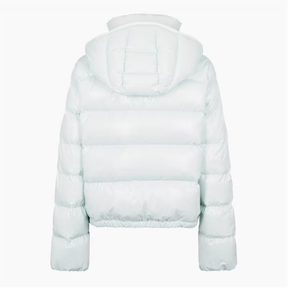 Elegante Moncler Damen Daunenjacke mit abnehmbaren Ärmeln, vielseitig, warm & stilvoll