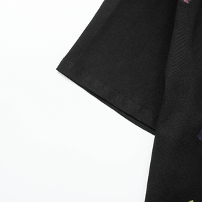 LNVN x Gallery Dept. Handbemaltes Streetwear T-Shirt: Künstlerisches Oversize Design aus Baumwolle