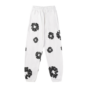 Denim Tears Weißer Loungewear Trainingsanzug: Komfort trifft Streetwear-Stil für Herren