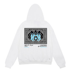 Amiri Bandana Luxus Hoodie Kapuzenpullover Stylisch Hochwertig Design Streetwear Schwarz