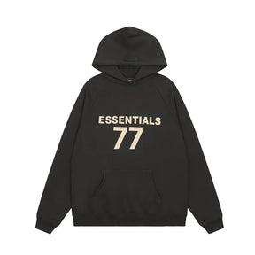 Essentials Fear of God '77' Unisex Kapuzenpullover – Luxuriöser Komfort, Oversized Fit