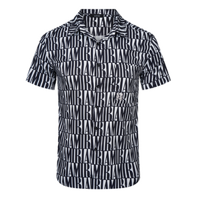 Luxuriöses Amiri Jacquard Kurzset Herren Freizeitanzug Stylisch Bequem Sommer Outfit