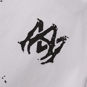 Amiri Luxus T-Shirt Herren Baumwolle Schwarz Weiß Designer Streetwear Rundhals Kurzarm