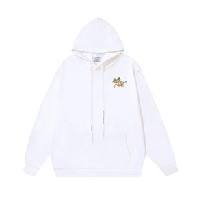 Off-White Monogramm Hoodie: Luxuriöser Streetwear-Pullover für Herren, Schwarz, Baumwolle