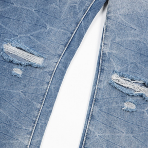 Gallery Dept. Handbemalte Deconstructed Jeans: Einzigartige Streetwear Denim Kunst für Herren