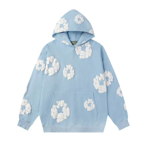 Luxuriöser Denim Tears Babyblauer Trainingsanzug – Stilvoller Komfort für Ihn