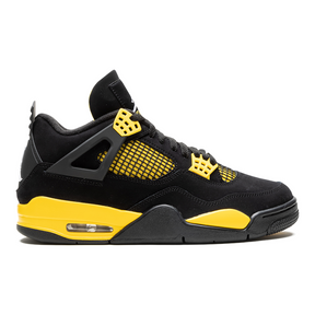 Air Jordan 4 Retro Thunder 2023 Herren Sneaker Schwarz Gelb Ikonisches Design