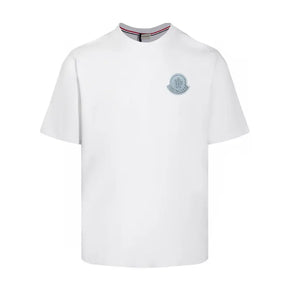 Moncler Luxuriöses Marken-T-Shirt für Herren – Premium Baumwolle, Monogramm Design