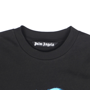 Palm Angels Baum T-Shirt Hochwertige Luxus Baumwolle Streetwear Designer