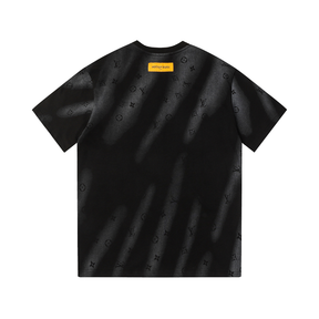 Exklusives Louis Vuitton T-Shirt Herren Damen, Hochwertige Baumwolle, Monogramm Design