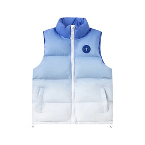 Trapstar Irongate Gradient Blau 2.0 Weste – Stylische Streetwear für deinen Layering-Look