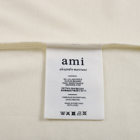 AMI Paris Baumwoll T-Shirt Herren: Stilvoll, Bequem, Herzlogo Design, Zeitlos Elegant