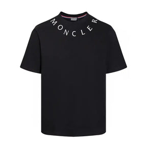 Moncler Designer T-Shirt für Herren – Premium Baumwolle, Monogramm Logo, Kurzarm