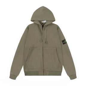 Exklusive Stone Island Monogramm Jacke: Stilvoll, Innovativ, Urbaner Look