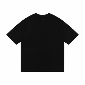 AMI Paris Unisex Herz-Logo T-Shirt: Premium Baumwolle für stilvollen Komfort