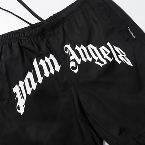 Palm Angels Schwarze Badeshorts für Herren – Stylisch, bequem und schnelltrocknend