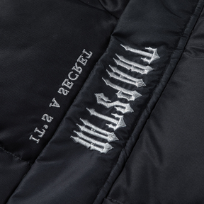 Trapstar Irongate Gradient Black Jacke – Stylische Herren Steppjacke mit Farbverlauf